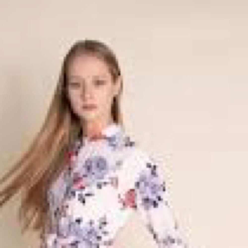 Womens Floral Blouse